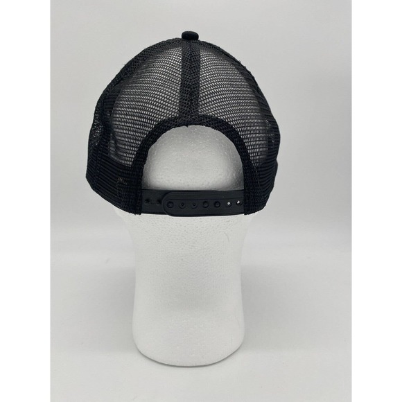 Used Black Shooter Jennings Trucker Hat Cap Foam Mesh Put The O Back In Country - Picture 4 of 8